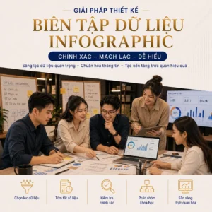Biên tập dữ liệu infographic