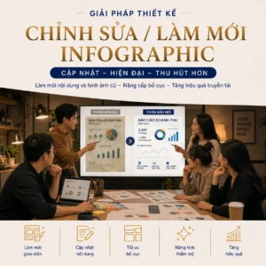 Chỉnh sửa, làm mới infographic