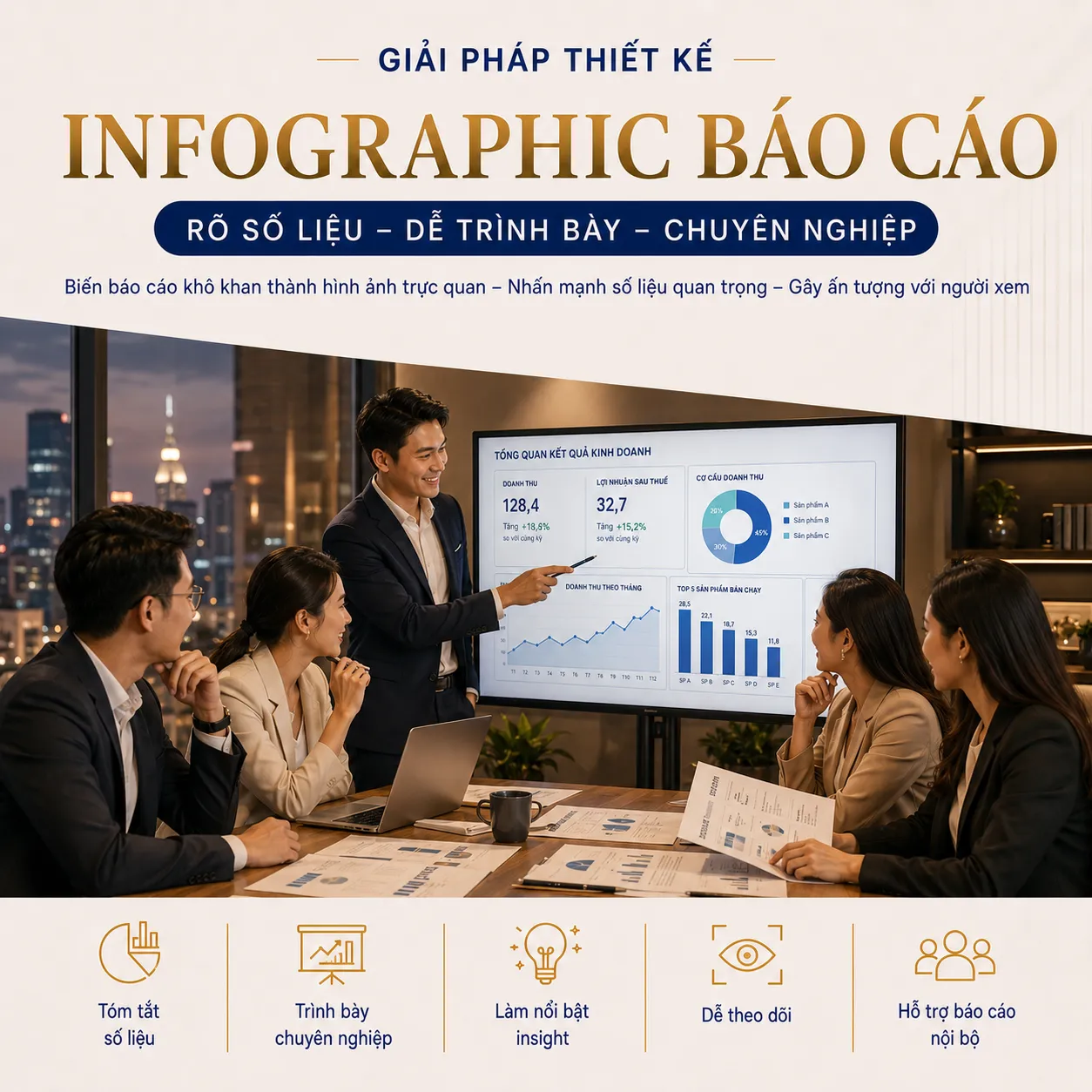 Infographic báo cáo