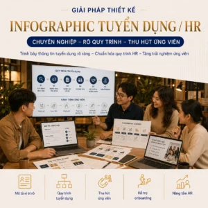 Infographic tuyển dụng HR